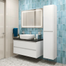 Тумба со столешницей и накладной раковиной BELBAGNO KRAFT 80 KRAFT80BO-KEPMNO-1302-SET