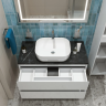 Тумба со столешницей и накладной раковиной BELBAGNO KRAFT 80 KRAFT80BO-KEPMNO-1302-SET