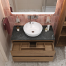 Тумба со столешницей и накладной раковиной BELBAGNO KRAFT 80 KRAFT80RT-KEPMNO-1077-SET