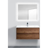 Тумба со столешницей и раковиной BELBAGNO KRAFT KRAFT100RT-KEPBO-1084-H301-SET