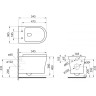 Унитаз BELBAGNO ANCONA BB1224CHR-SM