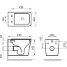 Унитаз BELBAGNO ARDENTE-R BB520CHR