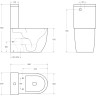 Унитаз BELBAGNO SFERA-R BB2141CPR/SC