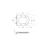 Унитаз-компакт BELBAGNO LOUNGE-TOR-2 BB2802CP/T-TOR/SC