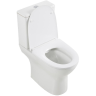 Унитаз-компакт безободковый с сиденьем BELBAGNO LOUNGE BB045CPR/SC + BB045/051T