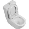 Унитаз-компакт безободковый со смывом TORNADO BELBAGNO SFERA-TOR BB2141CP-TOR/BB2141T/BB865SC