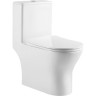 Унитаз-моноблок BELBAGNO LOUNGE с сиденьем дюропласт soft close, P-trap