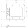 Унитаз подвесной BELBAGNO DUE 2.0 BB7107CHR/SC