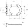 Унитаз подвесной BELBAGNO MARINO BB7026CH-TOR-BFS/SC безободковый