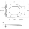 Унитаз подвесной BELBAGNO TRE-TOR BB5180CH-TOR/SC