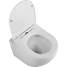 Унитаз подвесной BELBAGNO UNO 2.0 BB7306CHR/SC безободковый с сиденьем дюропласт soft close