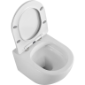 Унитаз подвесной BELBAGNO UNO 2.0 BB7306CHR/SC безободковый с сиденьем дюропласт soft close