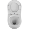 Унитаз подвесной BELBAGNO UNO 2.0 BB7306CHR/SC безободковый с сиденьем дюропласт soft close