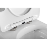 Унитаз подвесной BELBAGNO UNO 2.0 BB7306CHR/SC безободковый с сиденьем дюропласт soft close