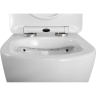 Унитаз подвесной BELBAGNO UNO 2.0 BB7306CHR/SC безободковый с сиденьем дюропласт soft close