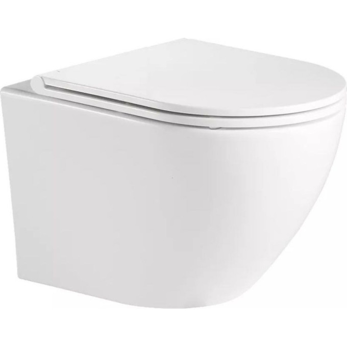 Унитаз подвесной безободковый BELBAGNO BB046CHR/BB870SC