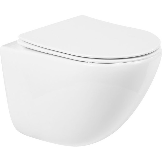 Унитаз подвесной безободковый BELBAGNO BB051CHR/BB051SC