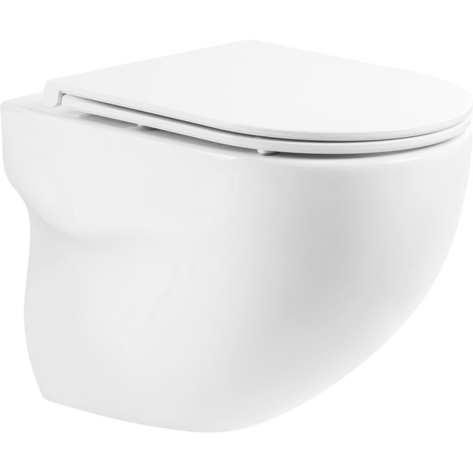 Унитаз подвесной безободковый BELBAGNO BB066CHR/BB870SC