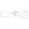 Унитаз подвесной безободковый BELBAGNO BB3201CHR/BB3201SC