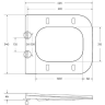 Унитаз подвесной безободковый BELBAGNO MARMI BB052CHR/BB132SC