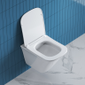 Унитаз подвесной безободковый BELBAGNO MARMI BB052CHR/BB132SC