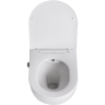 Унитаз подвесной безободковый BELBAGNO UNO BB3105CHR-BS/SC с функцией биде