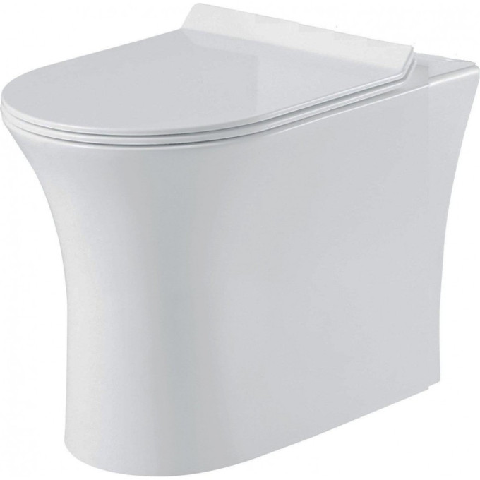 Унитаз приставной BELBAGNO BB1224CBR-P