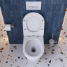 Унитаз приставной BELBAGNO FLAY-TOR BB1003CB-TOR/SC безободковый с сиденьем дюропласт soft close