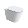 Унитаз приставной BELBAGNO FLAY-TOR BB1003CB-TOR/SC безободковый с сиденьем дюропласт soft close
