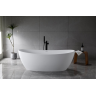 Ванна из искусственного камня BELBAGNO SOLID SURFACE BB-UNIQUE-180-85-64-SSB 1800x850x635