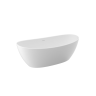 Ванна из искусственного камня BELBAGNO SOLID SURFACE BB-UNIQUE-180-85-64-SSB 1800x850x635