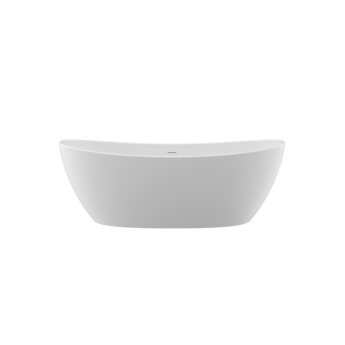 Ванна из искусственного камня BELBAGNO SOLID SURFACE BB-UNIQUE-180-85-64-SSB 1800x850x635