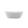 Ванна из искусственного камня BELBAGNO SOLID SURFACE BB-UNIQUE-180-85-64-SSB 1800x850x635
