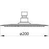 Верхний душ 20x20 см BELBAGNO NOVA BB-SLDC1-IN