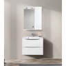 Зеркальный шкаф 60x75 см Bianco Lucido BELBAGNO MARINO MARINO-SPC-600/750-1A-BL-P-R