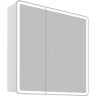 Зеркальный шкаф 80x80 см BELBAGNO MARINO SPC-MAR-800/800-2A-LED-TCH