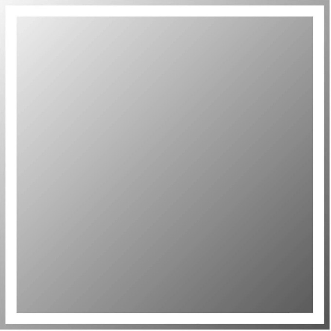 Зеркало 60x60 см BELBAGNO SPC-GRT-600-600-LED-BTN