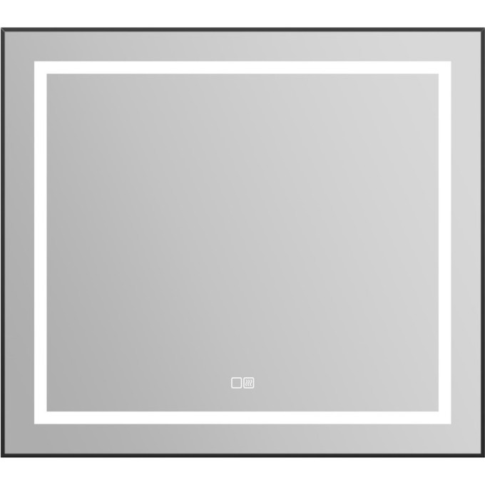 Зеркало 88,5x78,5 см BELBAGNO KRAFT SPC-KRAFT-885-785-TCH-WARM-NERO
