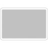 Зеркало 90x60 см BELBAGNO MARINO SPC-MAR-900-600-LED-BTN