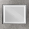 Зеркало BELBAGNO SPC-KRAFT-1000-800-SENS-NERO, 1000x800x32 мм