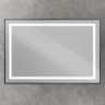 Зеркало BELBAGNO SPC-KRAFT-1200-800-SENS-NERO, 1200x800x32 мм