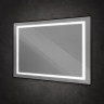 Зеркало BELBAGNO SPC-KRAFT-1200-800-SENS-NERO, 1200x800x32 мм
