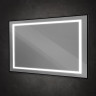 Зеркало BELBAGNO SPC-KRAFT-1400-800-SENS-NERO, 1400x800x32 мм