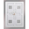 Зеркало BELBAGNO SPC-KRAFT-500-800-SENS-AL, 500x800x32 мм