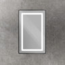 Зеркало BELBAGNO SPC-KRAFT-500-800-SENS-NERO, 500x800x32 мм