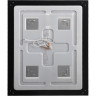 Зеркало BELBAGNO SPC-KRAFT-700-800-SENS-NERO, 700x800x32 мм