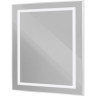 Зеркало BELBAGNO SPC-KRAFT-800-800-SENS-AL, 800x800x32 мм