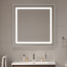 Зеркало BELBAGNO SPC-KRAFT-800-800-SENS-AL, 800x800x32 мм