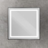 Зеркало BELBAGNO SPC-KRAFT-800-800-SENS-NERO, 800x800x32 мм
