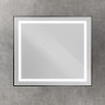 Зеркало BELBAGNO SPC-KRAFT-900-800-SENS-NERO, 900x800x32 мм